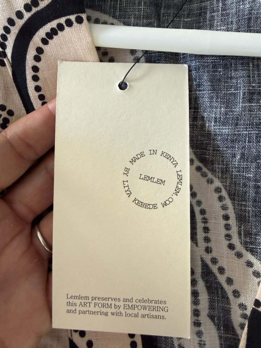 LEMLEM RAEY | Column Dress - Niku Black - Picture 10 of 10